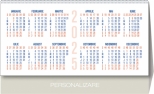 Calendar birou TRIPTIC 2026