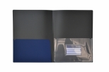 DOSAR PLASTIC A4 CU BUZUNARE OFFICE BOX - ALBASTRU