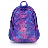 Ghiozdan Sunset cu 3 compartimente, dimensiune 32x44x18 cm