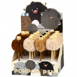 Pix POPMPOM Nandy Bear, mina 0.7mm. Modele asortate 16buc/display.