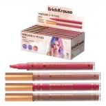 Text marker Visioline V-19 Flex Idol cu vârf flexibil, culori de cerneală asortate 24 buc/display