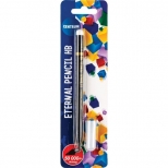 Creionul grafit HB care nu se termina, garantat ca scrie 50.000 m. Echipat cu radiera si ascutitoare.