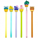 Pix cu capac, model Briosa, mina albastra, 0.7mm. 36buc/display.