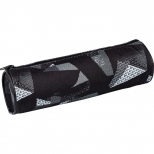 Penar tubular cu un fermoar, model Graphic, dimensiune 21 x6 x6 cm. 