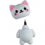 Breloc pentru chei si pix modele asortate Capybara si pisicute.  