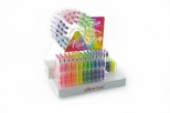 Display 300 highlighter Fluo + 100 rezerve
