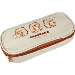 Penar cu 1 fermoar, modele asortate, Capybara, dimensiune 21.5 x 10.4 x 8 cm