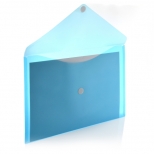 Plic plastic A3 orizontal V-lock 33x47.5cm ALBASTRU