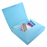 Mapa plastic cu elastic 330x230mm cotor 50 mm Colorline