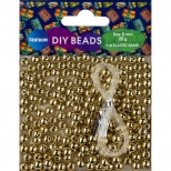   Set de mărgele acrilice cu fir elastic (1 m) d.5mm 25g