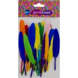 Set pene de gasca 8-15cm 30 buc diverse culori