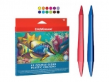 Creion color cerat cu 2 capete, 12 cul/set