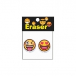 Set doua radiere rotunde EMOJIDEX din cauciuc natural